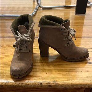 UGG Brown Suede Ankle Boots